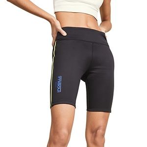 miaou high waisted biker shorts (small)